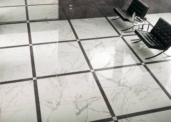 Плитка Marvel Calacatta Extra 75x150 Lappato (1,125 кв.м.) (фото 2)