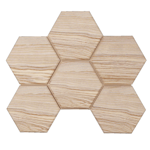 Мозаика SI03 Hexagon 25x28,5x10 непол.