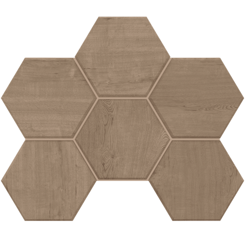 Мозаика CW03 Hexagon 25x28,5 непол.