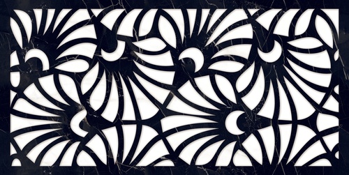 Плитка Artceramic Mira Black Decore 60x120 (1,44 кв.м.)