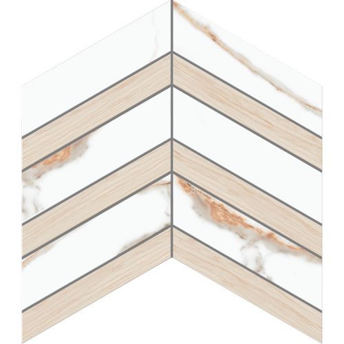 Мозаика SM03/SI03 Chevron 37,5x29x10 непол.