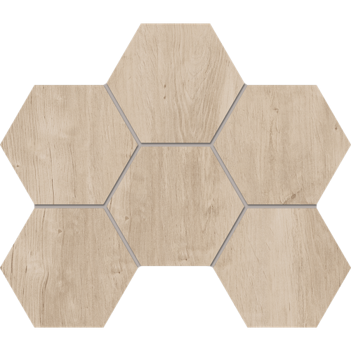 Мозаика SF02 Hexagon 25x28,5 непол.