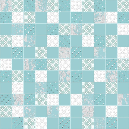 Mosaic Aquamarine DW7MSC16 Декор 305х305 (5 шт в уп)