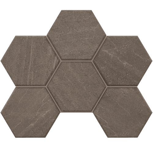 Мозаика GB03 Hexagon 25x28,5 непол.