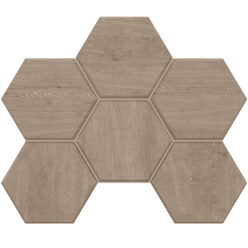 Мозаика CW02 Hexagon 25x28,5 непол.