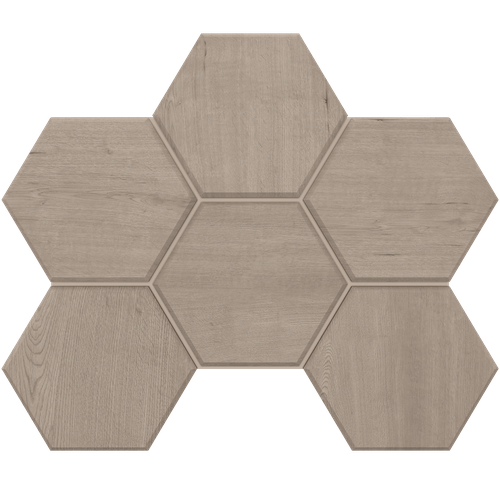 Мозаика CW01 Hexagon 25x28,5 непол.