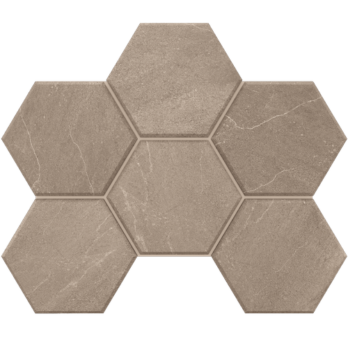 Мозаика GB02 Hexagon 25x28,5 непол.